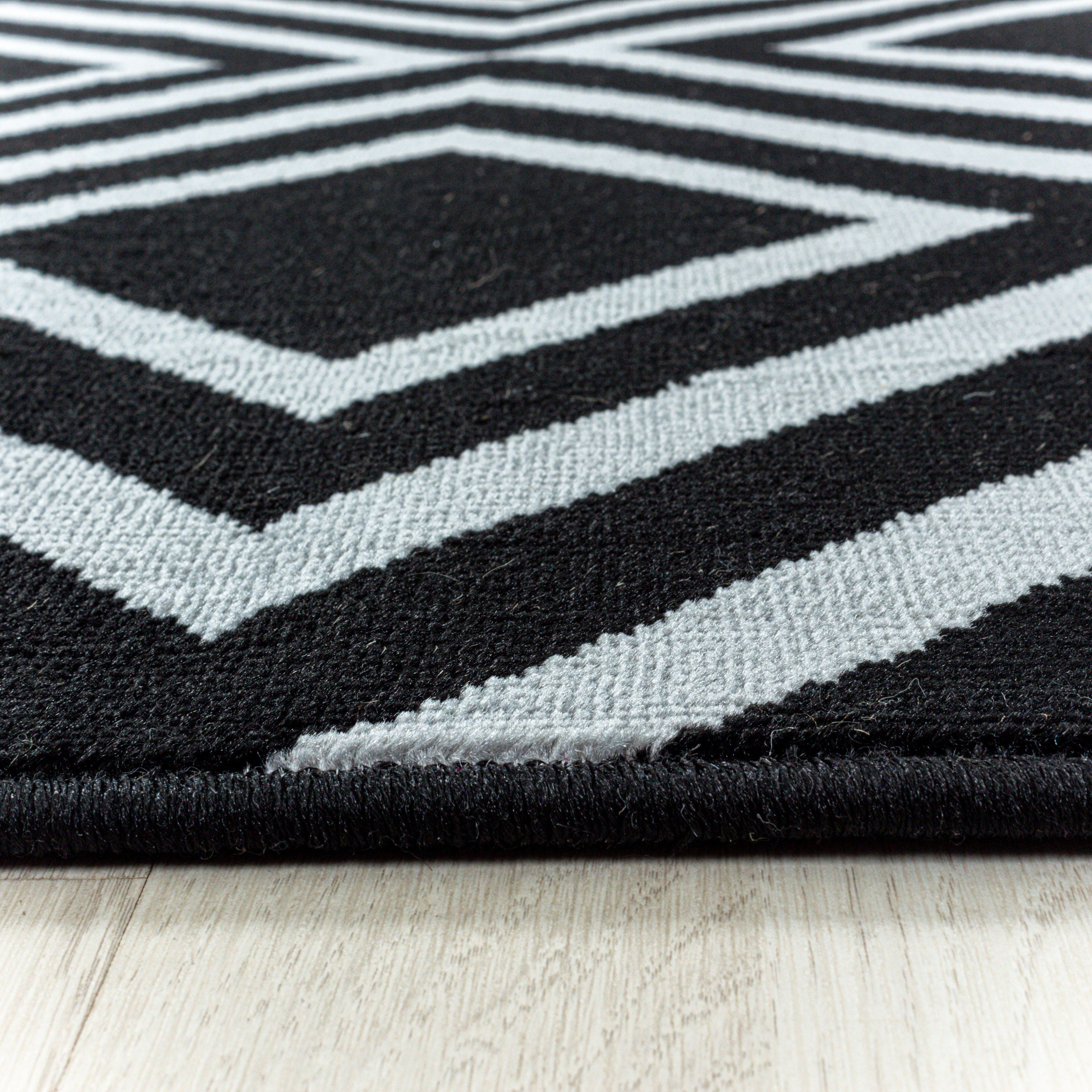 Tappeto Costa 3525 Geometric Nero (2)