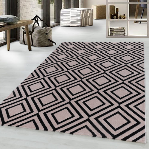 Tappeto Costa 3525 Geometric Rosa (1)