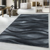Tappeto Costa 3528 Waves Nero (1)
