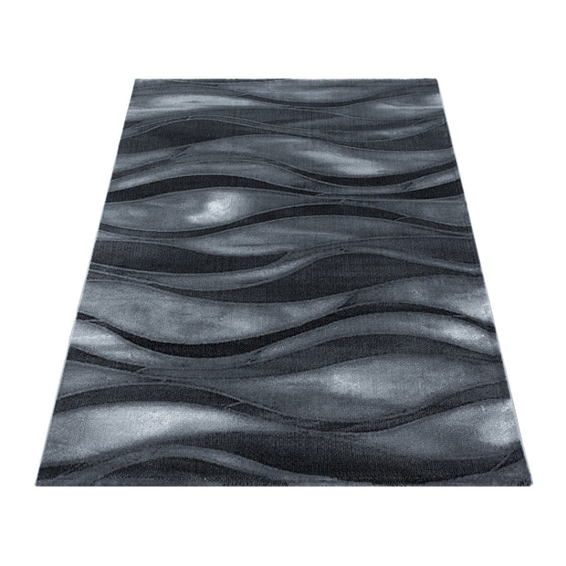 Tappeto Costa 3528 Waves Nero (2)