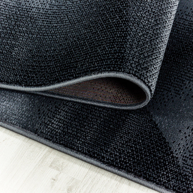Tappeto Costa 3529 Abstract Waves Nero (4)