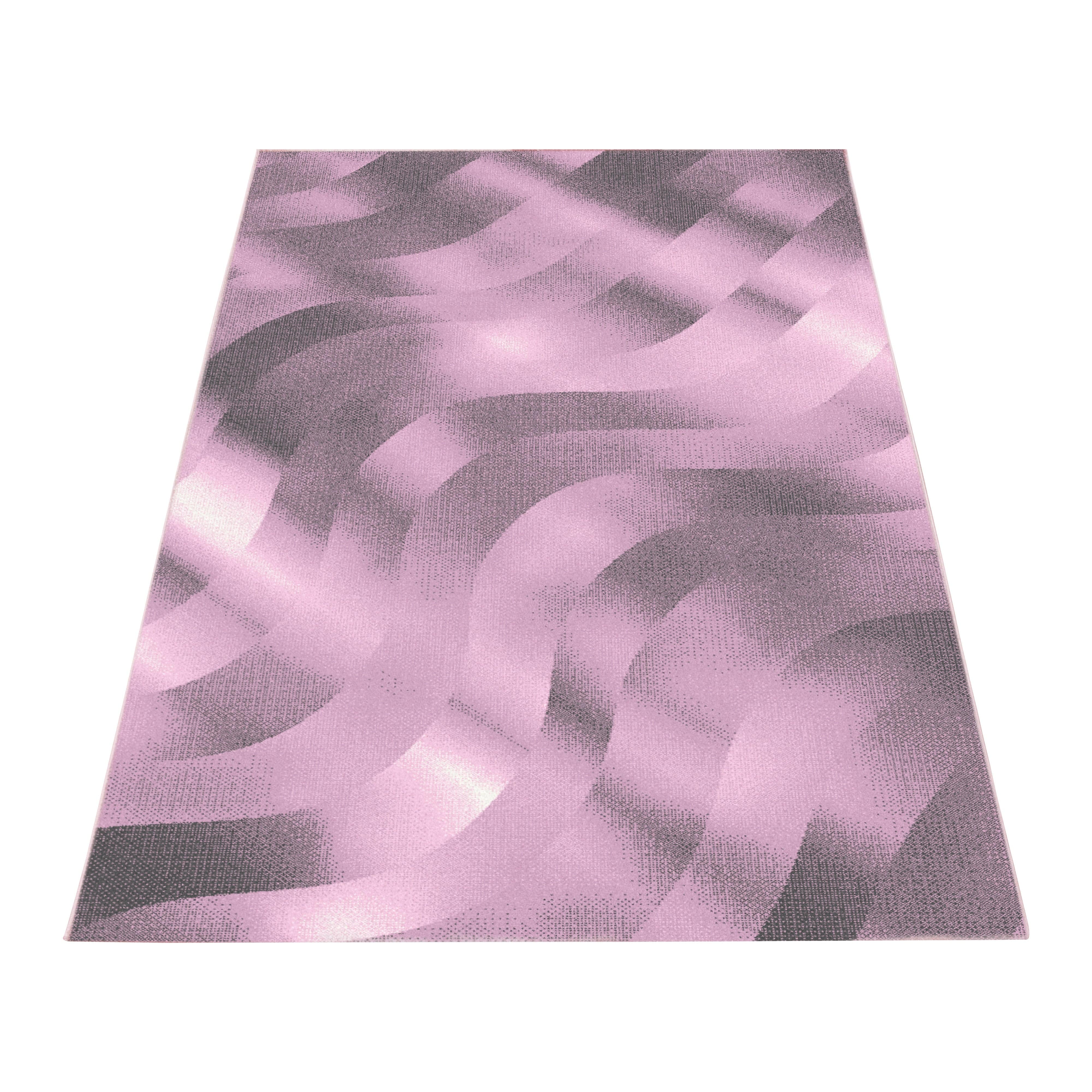 Tappeto Costa 3529 Abstract Waves Rosa (2)