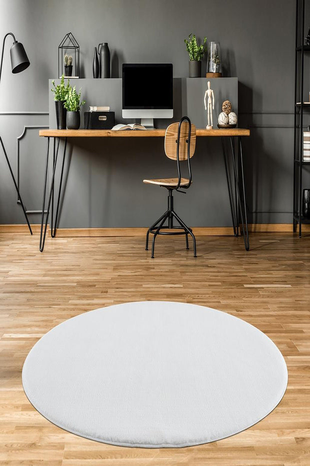 Tappeto Cricle 1Y Bianco