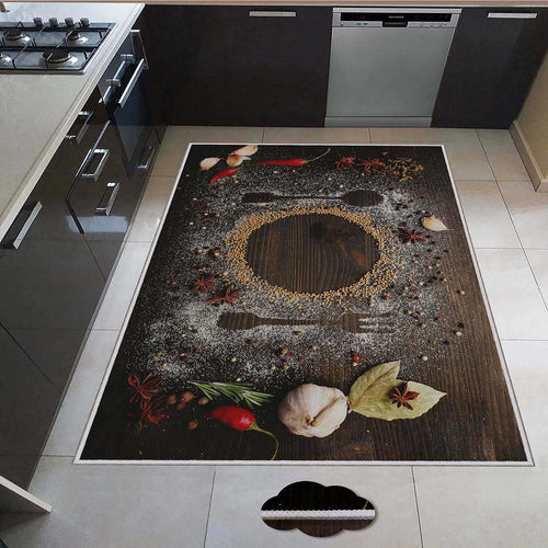 Tappeto da cucina Galaksi 2189 Multicolore