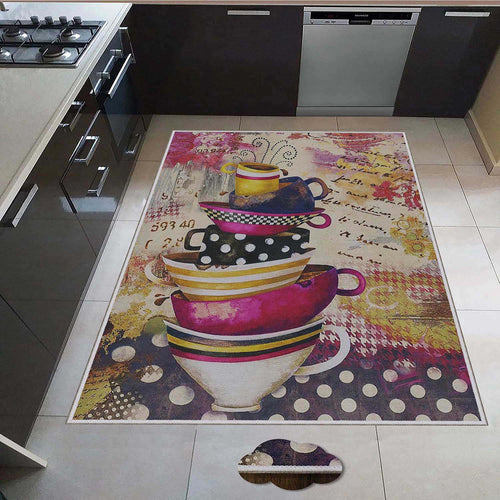 Tappeto da cucina Kigili 2450 Multicolore