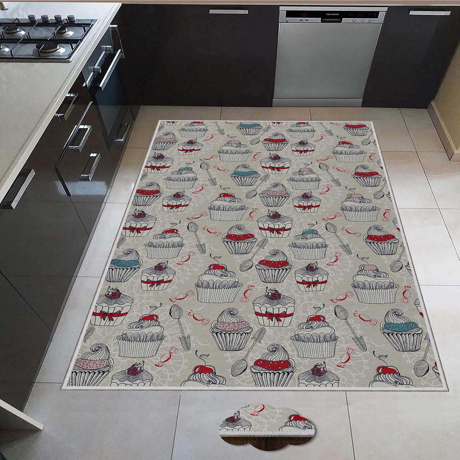 Tappeto da cucina Kissit 2127 Multicolore