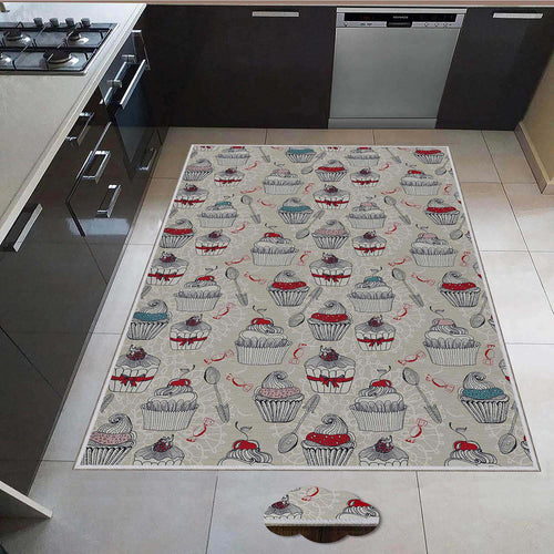 Tappeto da cucina Kissit 2127 Multicolore