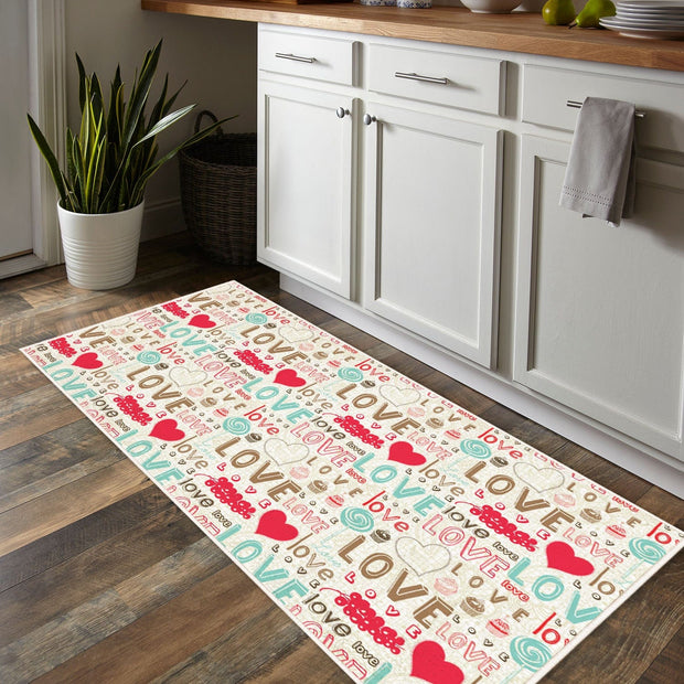 Tappeto da cucina Kitchen 002M Multicolore