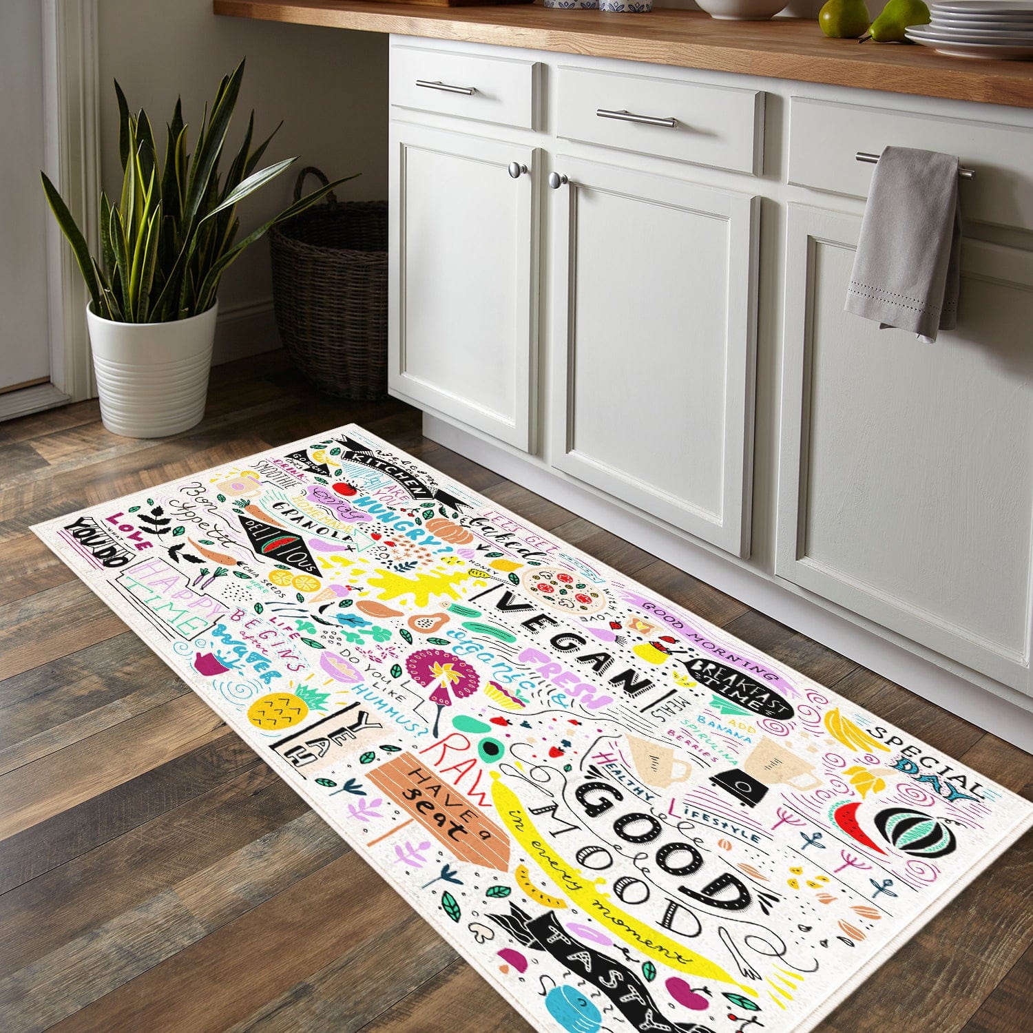 Tappeto da cucina Kitchen 042M Multicolore