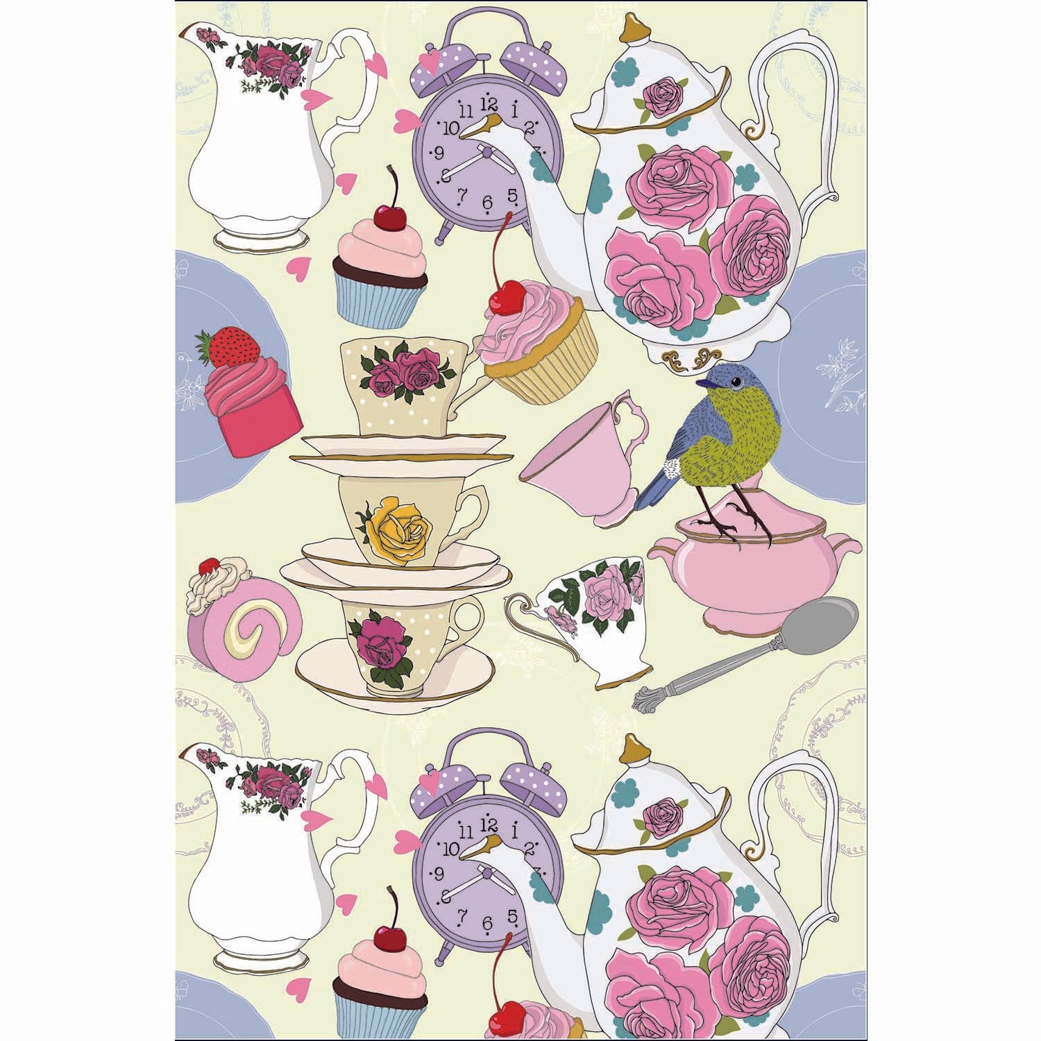 Tappeto da cucina Lianyu 2130 Multicolore (1)