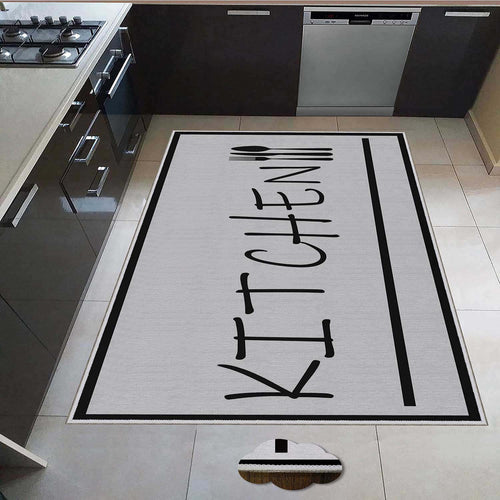 Tappeto da cucina Line 868 Multicolore