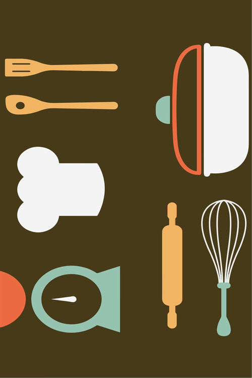 Tappeto da cucina Wook 177 Multicolore (1)