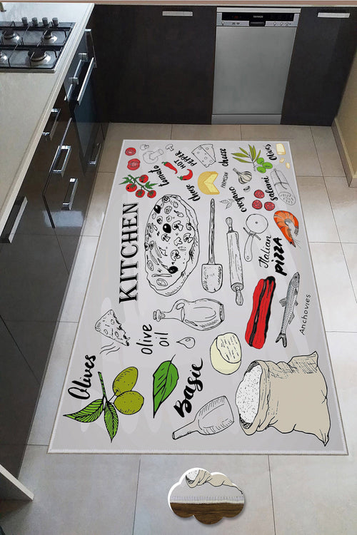 Tappeto da cucina Wook 234 Multicolore