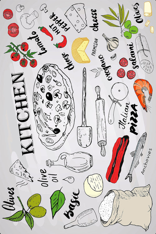 Tappeto da cucina Wook 234 Multicolore (1)