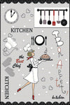 Tappeto da cucina Wook 256 Multicolore (1)
