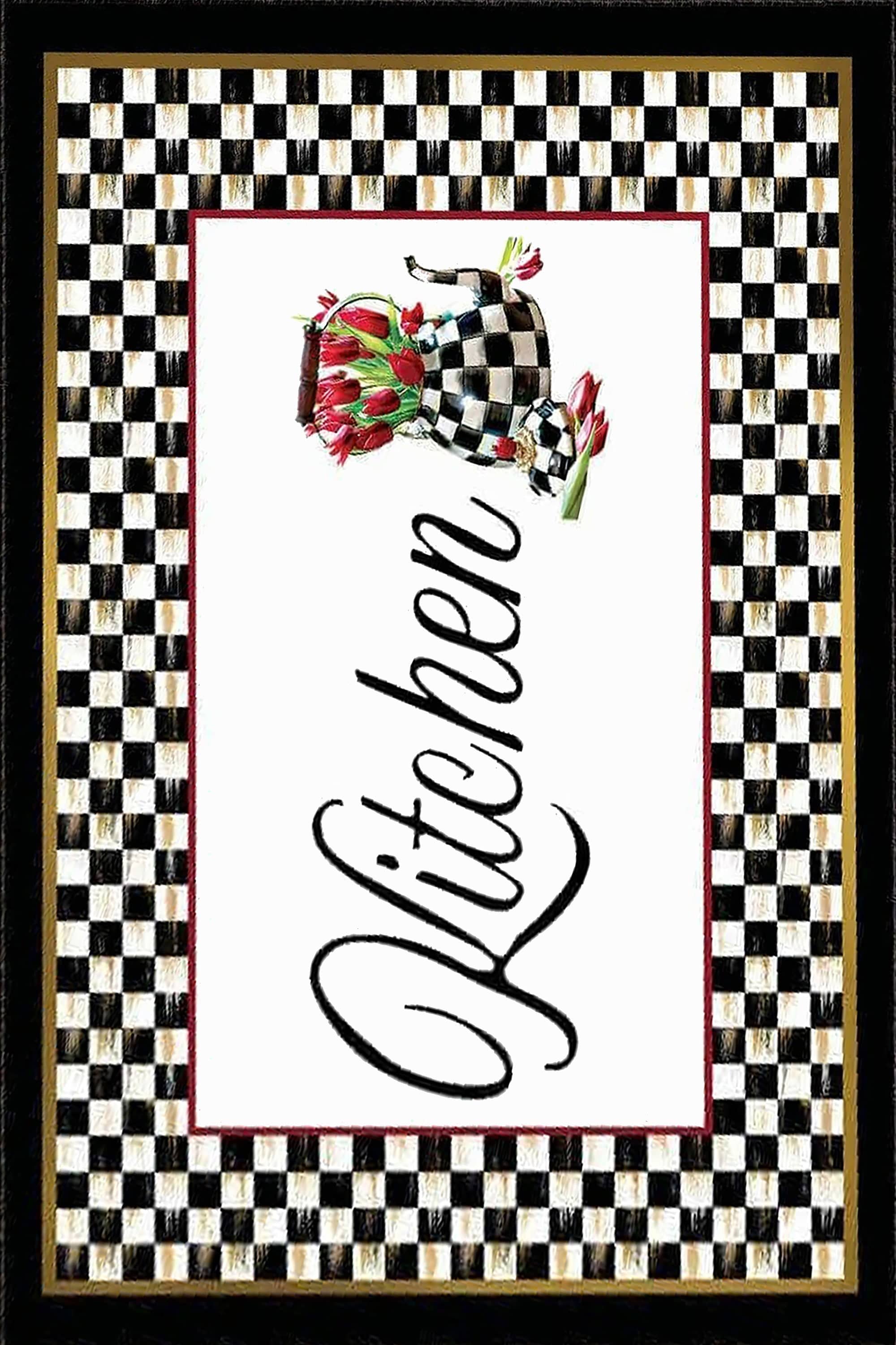 Tappeto da cucina Wook 258 Multicolore (1)