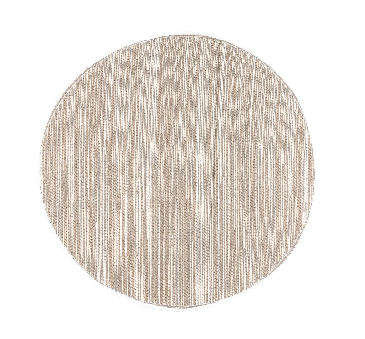 Bizzotto Tappeto da esterno Akilah Beige, Ø180 cm