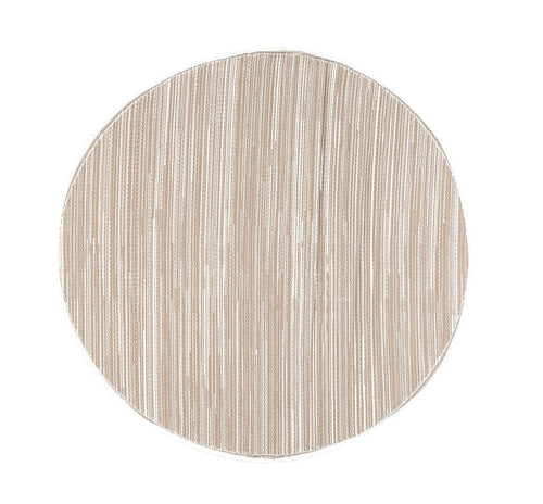 Bizzotto Tappeto da esterno Akilah Beige, Ø180 cm