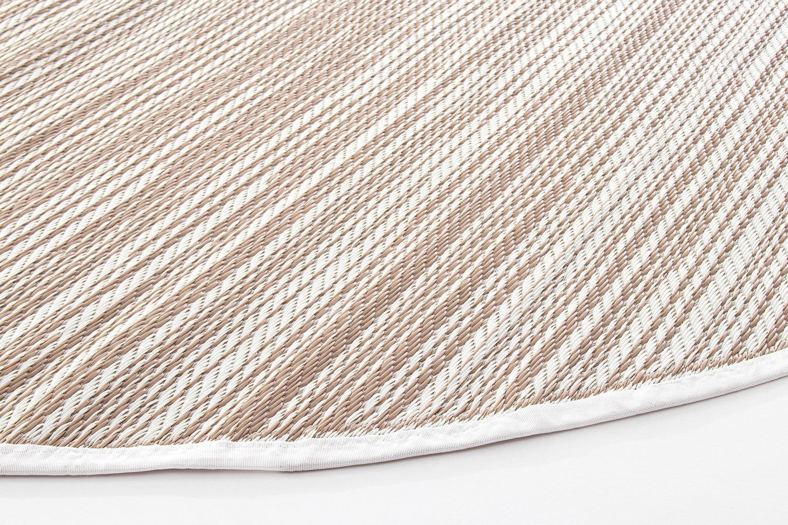Bizzotto Tappeto da esterno Akilah Beige, Ø180 cm