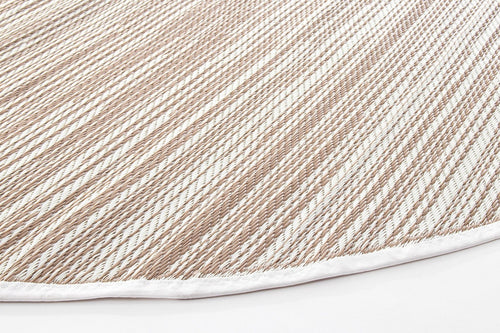 Bizzotto Tappeto da esterno Akilah Beige, Ø180 cm