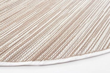 Bizzotto Tappeto da esterno Akilah Beige, Ø180 cm