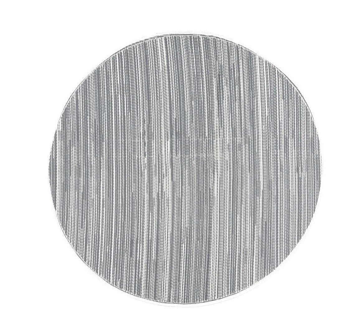 Bizzotto Tappeto da esterno Akilah Grigio, Ø180 cm