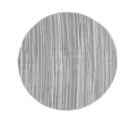 Bizzotto Tappeto da esterno Akilah Grigio, Ø180 cm