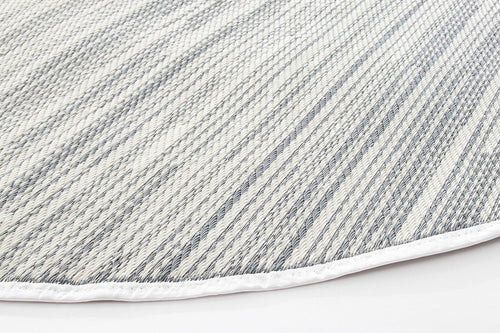 Bizzotto Tappeto da esterno Akilah Grigio, Ø180 cm