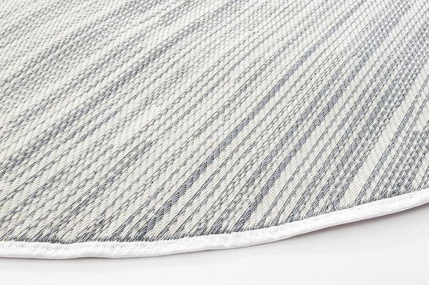 Bizzotto Tappeto da esterno Akilah Grigio, Ø180 cm