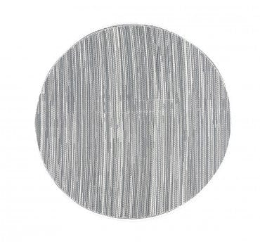 Bizzotto Tappeto da esterno Akilah Grigio, Ø180 cm