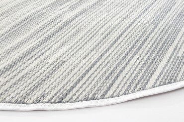 Bizzotto Tappeto da esterno Akilah Grigio, Ø180 cm