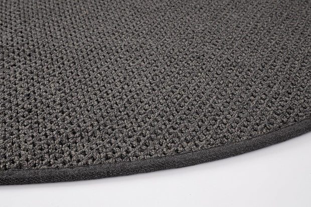 Bizzotto Tappeto da esterno Daya Grigio, Ø150 cm