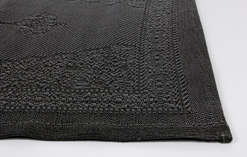 Bizzotto Tappeto da esterno Delbar Nero