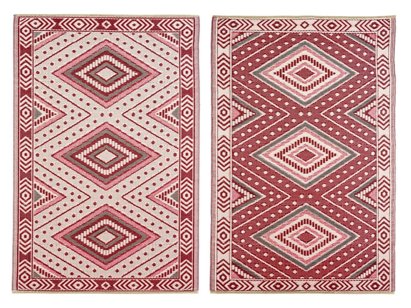 Bizzotto Tappeto da esterno Ethnic Multicolore, 180 x 120 cm