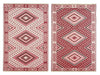 Bizzotto Tappeto da esterno Ethnic Multicolore, 180 x 120 cm