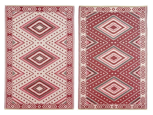 Bizzotto Tappeto da esterno Ethnic Multicolore, 180 x 120 cm