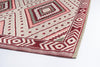 Bizzotto Tappeto da esterno Ethnic Multicolore, 180 x 120 cm