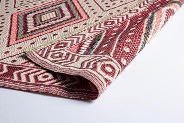Bizzotto Tappeto da esterno Ethnic Multicolore, 180 x 120 cm