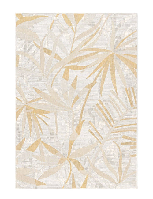 Bizzotto Tappeto da esterno Evok Giallo, 230 x 160 cm