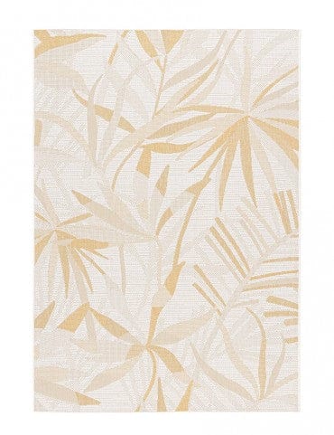 Bizzotto Tappeto da esterno Evok Giallo, 230 x 160 cm