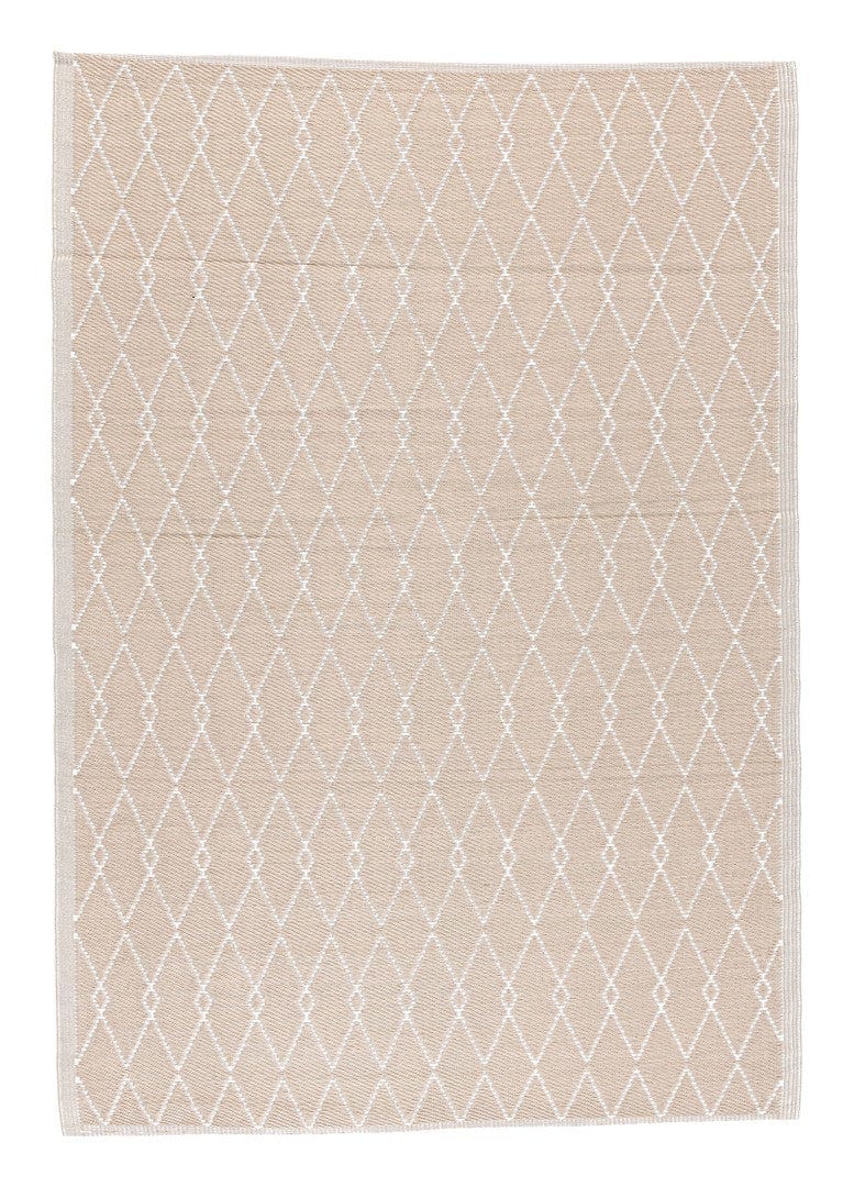 Bizzotto Tappeto da esterno Halima Beige, 230 x 160 cm