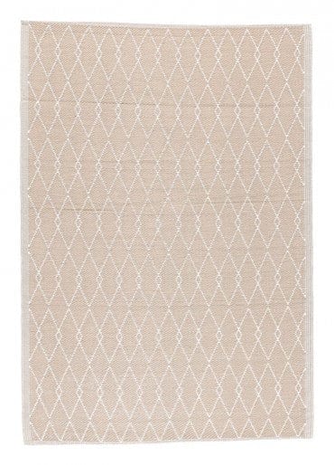 Bizzotto Tappeto da esterno Halima Beige, 230 x 160 cm