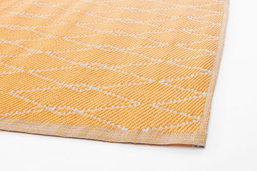Bizzotto Tappeto da esterno Halima Giallo, 230 x 160 cm