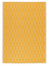 Bizzotto Tappeto da esterno Halima Giallo, 230 x 160 cm