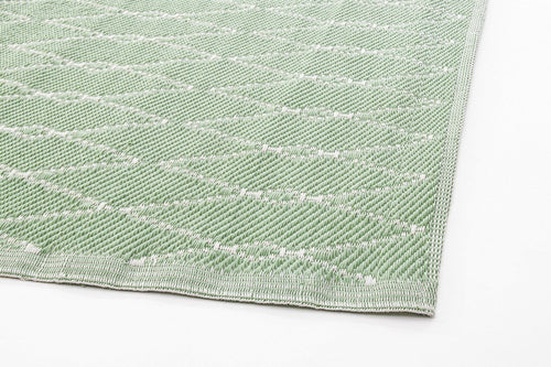 Bizzotto Tappeto da esterno Halima Verde, 230 x 160 cm