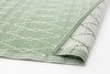 Bizzotto Tappeto da esterno Halima Verde, 230 x 160 cm