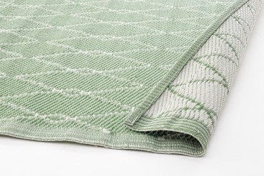 Bizzotto Tappeto da esterno Halima Verde, 230 x 160 cm