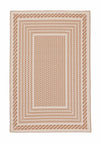 Bizzotto Tappeto da esterno Kashan Beige