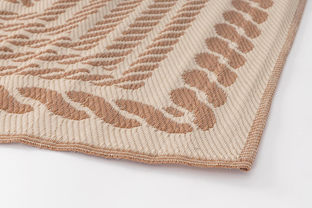Bizzotto Tappeto da esterno Kashan Beige