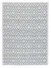 Bizzotto Tappeto da esterno Kenan Grigio, 230 x 160 cm